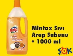 MİNTAX SIVI ARAP SABUNU 1000 ML